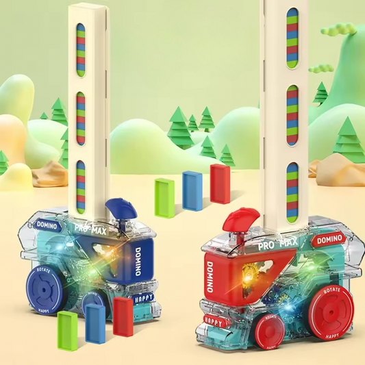 Domino-Zug: Endloser Spielspaß für kleine Baumeister