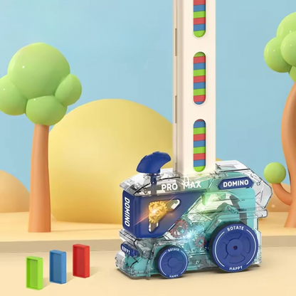 Domino-Zug: Endloser Spielspaß für kleine Baumeister